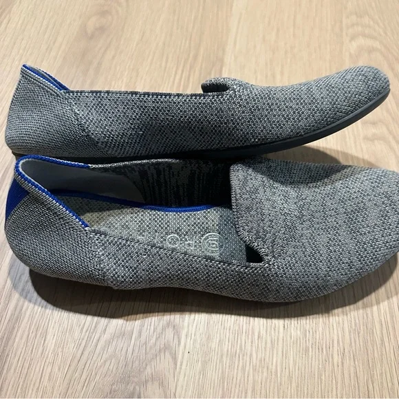 Rothy’s The Loafer Flats Gray Knit 7.5 - Picture 5 of 7